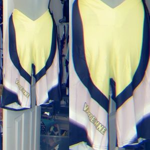 Trendy low rise biker shorts